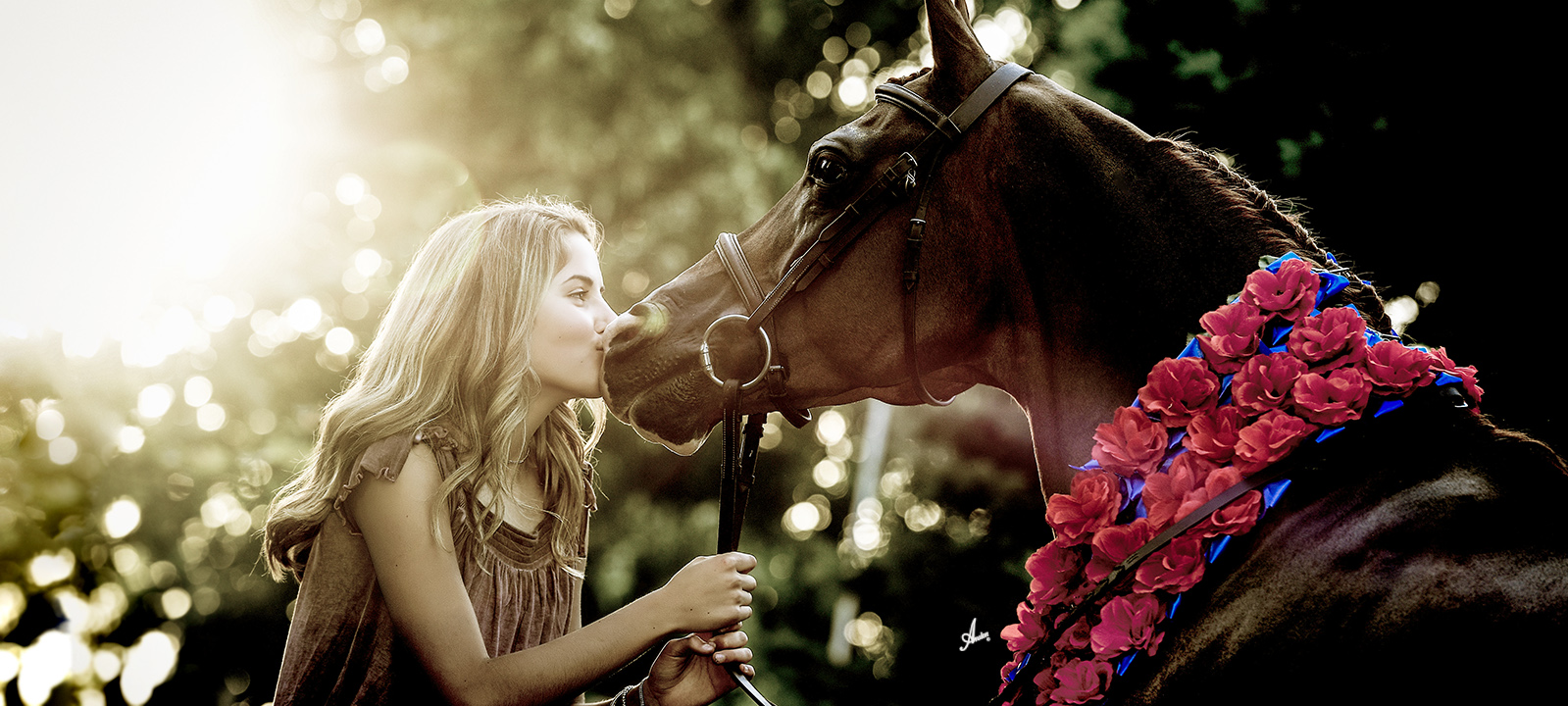 MAHA Girl & Horse